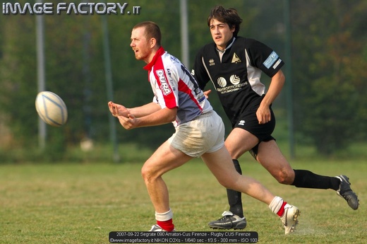 2007-09-22 Segrate 090 Amatori-Cus Firenze - Rugby CUS Firenze